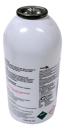 Gas Refrigerante R-134a De 340gr Para Refrigeración Y Auto