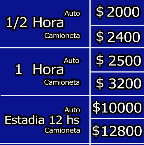 Fondo De Comercio Estacionamiento