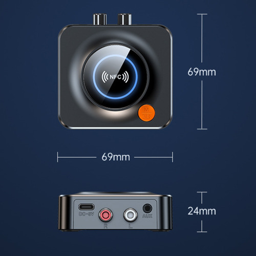 Receptor Bluetooth Nfc Receptor De Audio Bluetooth 5.1
