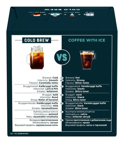 12 Cápsulas Dolce Gusto® Cold Brew Coffee | Meses sin intereses