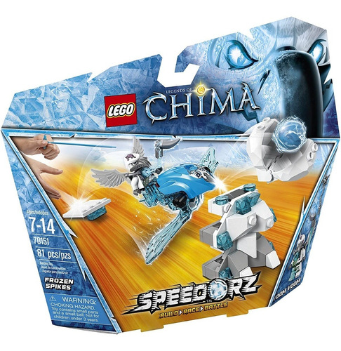 Lego Chima. Art. 70151 Frozen Spikes Vs Voom Voom. Original