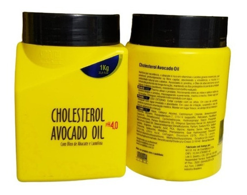 Cholesterol Avocado Oil Profissional Smooth Line 1kg - Nutri