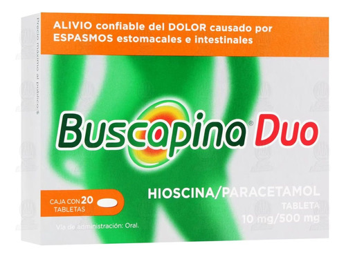 Buscapina Duo 10mg Caja Con 20 Tabletas