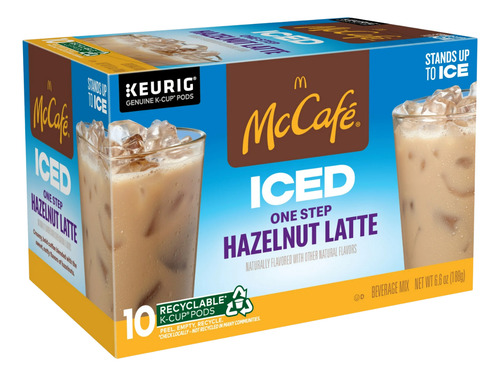 Mccafé Iced Cápsulas Avellana Latte 10 Uds.