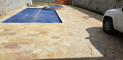 Caco São Tomé Amarelo Antiderrapante Piso Piscina