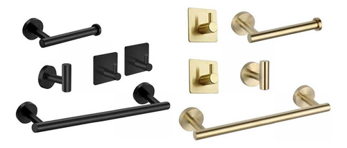 Kit De Accesorios De Baño Toallero De Barra De Toalla De