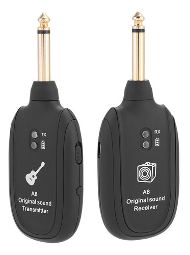 Receptor De Guitarra, Conjunto De Transmisión Inalámbrica, T