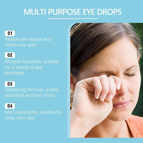 Gotas Multiusos Para Los Ojos, Gotas Para La Presbicia Para