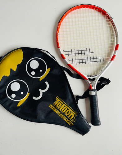Raqueta Tenis Babolat Comet Niño Niña +funda Rojo 4 1/8 (Usado)
