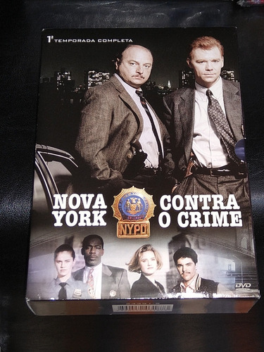 Dvd Série Nova York Contra O Crime