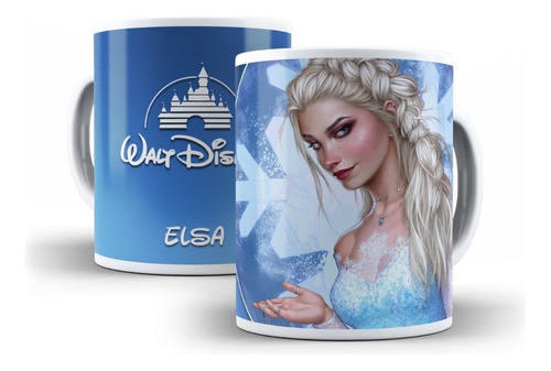 Mugs Princesa Elsa Pocillo