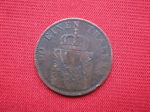 Prusia 1 Pfennig 1864 A 