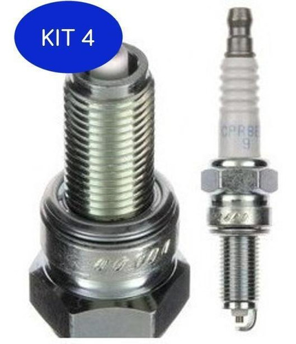 Kit 4 Vela De Ignição Marca Ngk Cpr8eb-9