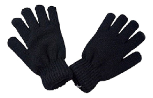 Super Pack Con Guantes Textil Y Orejeras Negras Termicas 