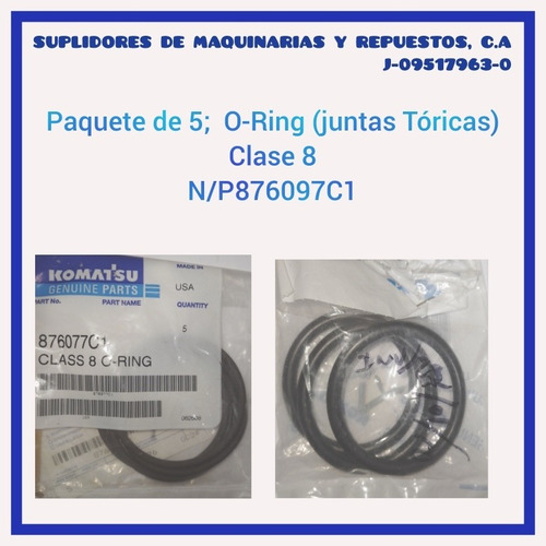 Juego De O-ring ( Juntas Tóricas) Clase 8 N/p 876072c1