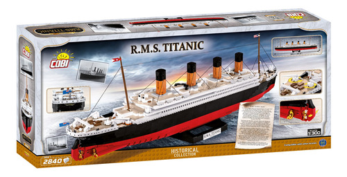 bloques de construcción Edición Limitada Nuevo En Caja Rms Titanic Barco Boat 600 un 