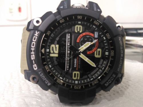 Relógio G Shock Mudmaster Bege