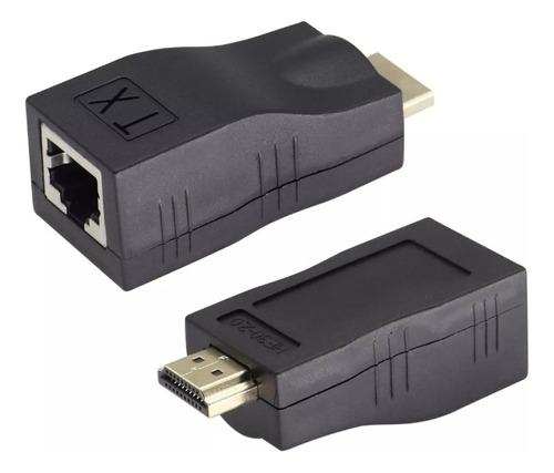 Extender Hdmi Hd 2.0 Por Rj45 5e/6e 30 Mts Pasivo