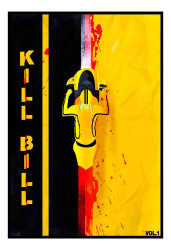 Cuadro Premium Poster 33x48cm Kill Bill Tarantino