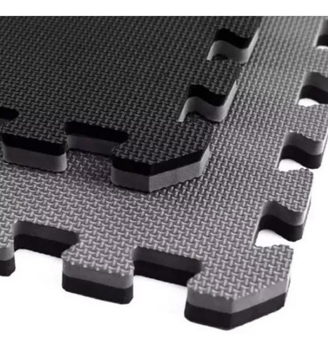 Piso Para Gimnasio Tapete Gym 100x100 X 2 Cm Ejercicio Fitne