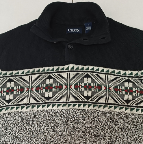 Suéter Chaps De Cuello Alto Estilo Ugly Sweater