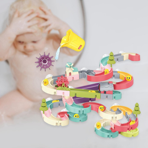 Juguetes De Cascada De Baño Con Ventosas Juguete 86 Piezas