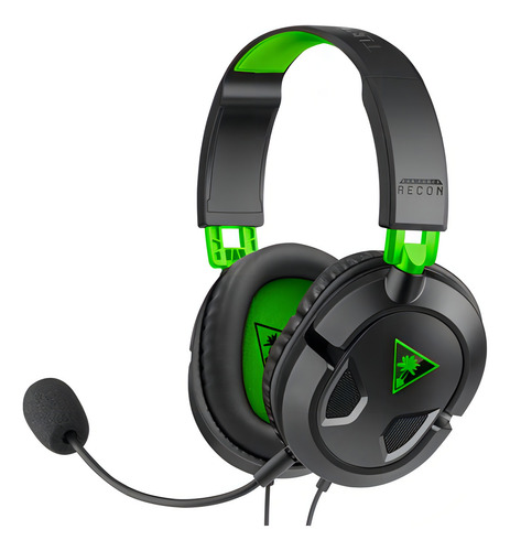 Fones de ouvido Turtle Beach Earforce Recon 50x Ps4/Pc Cor preto/Verde