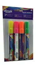 Comprar Marcador Para Vidrio Tiza Liquida Colores Fluorescentes Neon