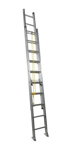 Escalera Telescópica Aluminio 24 Pasos - Cap De Carga 140kgr