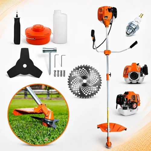 Roçadeira à Gasolina 75cc 3.6hp Gasolina 6 Em 1 Nk750pro