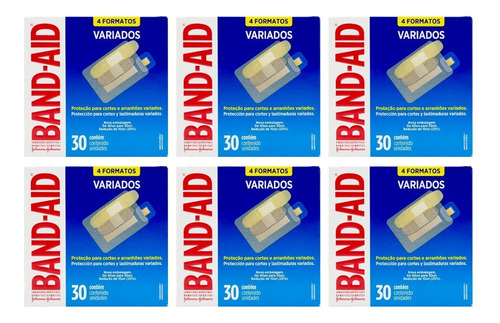 Johnson Band-aid Kit X6 Curitas Banditas Variados 30u Local