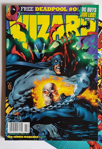 Wizard, The Comics Magazine, Nro 87, Nov. 1998 + Deadpool