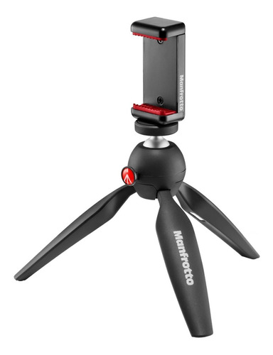 Mini Tripé P/celular E Filmadora Manfrotto Pixi Smart Clamp 