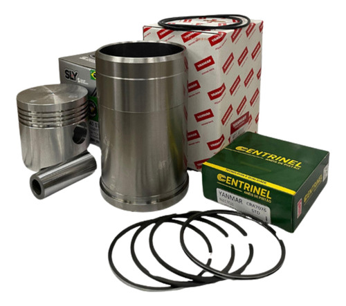 Kit Completo Motor Yanmar Ns11 Ns12 Tc11 + Junta Cabeçote
