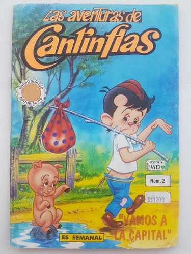 Las Aventuras De Cantinflas #2 Vid Año 1991 