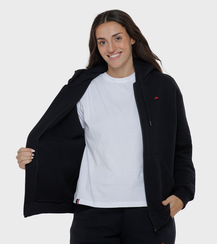 Campera De Frisa Con Capucha Montagne Kala