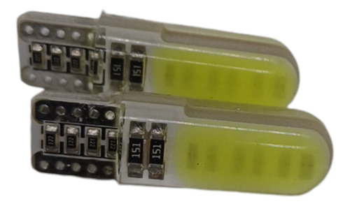 Lamp Led T1 12v Pingao T10 W2.1x9.5d 1p Cob Silicone C/2