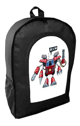 Mochila Robot Clasico Antiguo Modelo Ab84