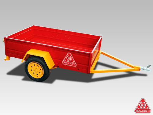 Imagen 11 de 15 de Chinchorro Con Volcadora Roland H700 Kg Trailer Batan 1 Eje