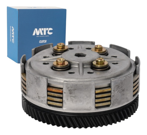 Kit Clutch Embrague Completo Para Yamaha Ybr125r Clutch Mtc