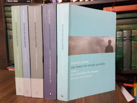 Em Busca Do Tempo Perdido 5 Vols - Marcel Proust | Mercado Livre