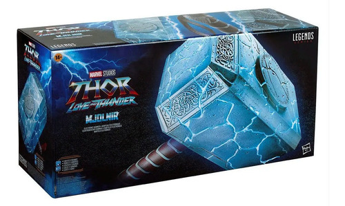 Martillo De Thor Love & Thunder Electronico Mjolnir Legends