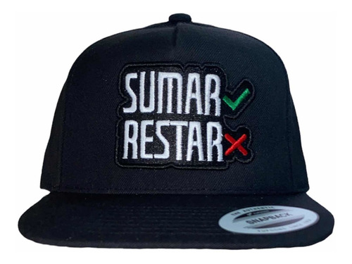 Gorra Sumar Restar Snapback Yupoong Original Markitos Toys