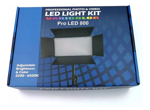 Luz Led Para Fotografia Y Video Pro Led 800