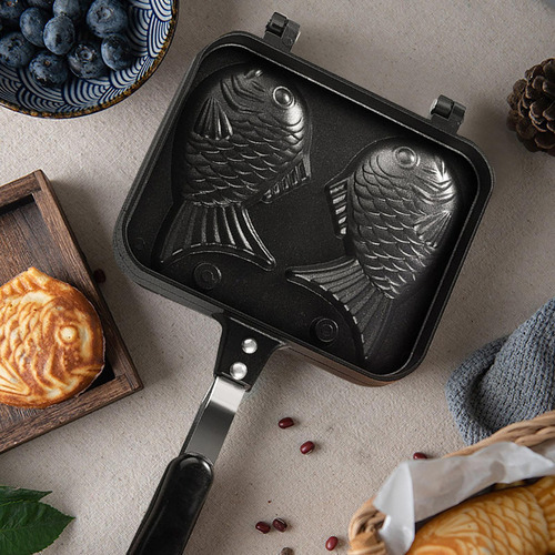 D Máquina De Fazer Waffles De Peixe Taiyaki Japonesa