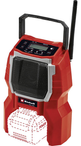 Radio Parlante Einhell Tc-ra 18-li Bt Solo 18v Sin Carg Ni B