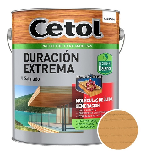 Cetol Duracion Extrema Cristal Sat Al Agua X 1l - Caporaso
