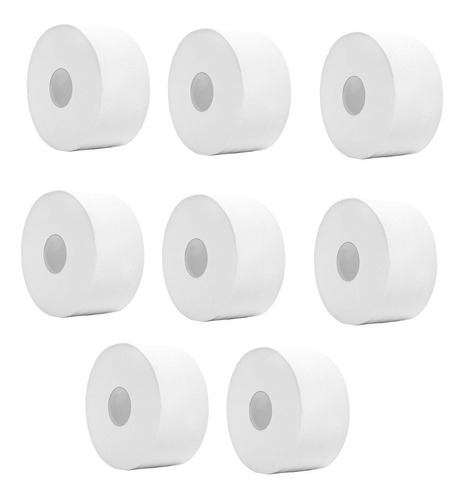 Imagem 6 de 6 de Papel Higiênico Pacote Com 8 Rolos De 300 Metros