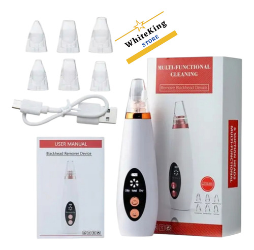 Removedor Puntos Negros Espinilla Acne Electrico Recargable