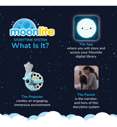 Storybook Reel Moonlite Moana Storytime Para Niños De 1 Año